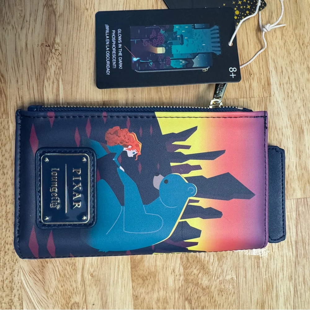 Pixar Loungefly Bear and Girl Wallet